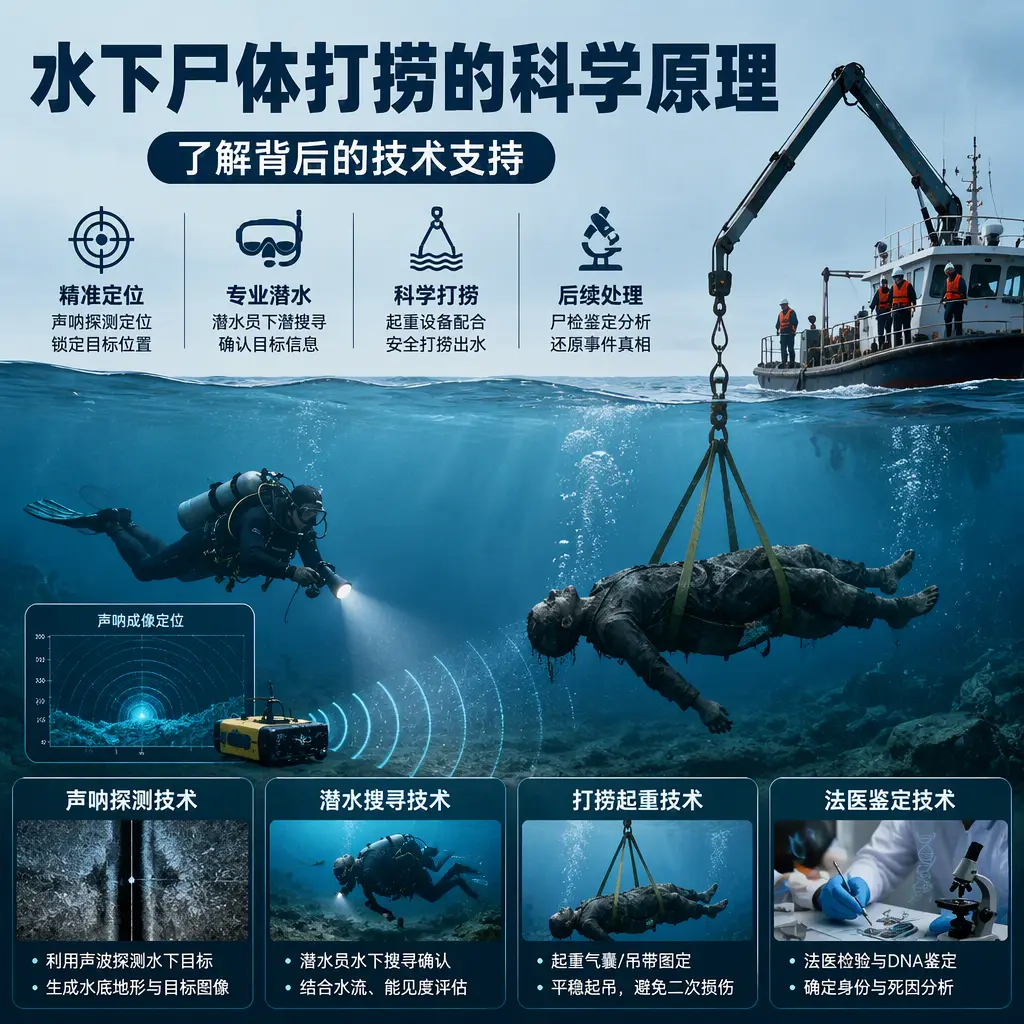 五家渠水下尸体打捞的科学原理，了解背后的技术支持